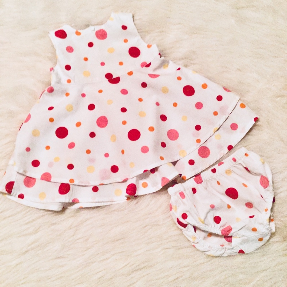 Gymboree Infant Polka Dot Dress 12-18 months